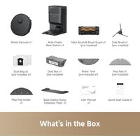 Робот-пылесос Dreame D20 Pro Plus Robot Vacuum (евровилка, черный) - Превью изображения №10 — Интернет-магазин Time-Shop