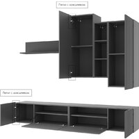 Горка Mio Tesoro Silva (графит/дарк грей) - Превью изображения №7 — Интернет-магазин Time-Shop