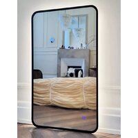 Зеркало с подсветкой  EMZE Smartphone 45x77 LED.UV.SMART.45.77.CHE (черный) - Превью изображения №3 — Интернет-магазин Time-Shop