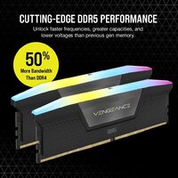 Оперативная память Corsair Vengeance RGB 2x48ГБ DDR5 5600 МГц CMH96GX5M2B5600C40 - Превью изображения №3 — Интернет-магазин Time-Shop