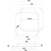 Припотолочная люстра Arte Lamp A2658PL-58WH - Превью изображения №2 — Интернет-магазин Time-Shop