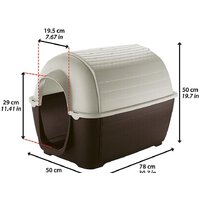 Будка Ferplast Kenny 01 87200921 - Превью изображения №2 — Интернет-магазин Time-Shop