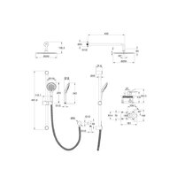 Душевая система  Cersanit Moduo 64087 - Превью изображения №6 — Интернет-магазин Time-Shop
