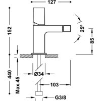 Смеситель Tres Project-tres 21112002OR - Превью изображения №2 — Интернет-магазин Time-Shop