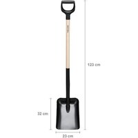 Лопата совковая Fiskars 1066723 - Превью изображения №3 — Интернет-магазин Time-Shop
