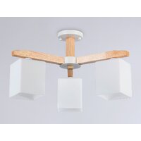 Люстра средней высоты Ambrella light TR83115/3 WH/LW - Превью изображения №3 — Интернет-магазин Time-Shop