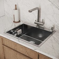 Кухонная мойка Axus LS-6050S - Превью изображения №11 — Интернет-магазин Time-Shop