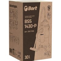 Пылесос Bort BSS-1430-P - Превью изображения №12 — Интернет-магазин Time-Shop
