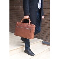 Мужская сумка Carlo Gattini Fratello 1014-02 (коричневый) - Превью изображения №6 — Интернет-магазин Time-Shop