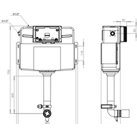 Инсталляция для унитаза Lavinia Boho Relfix 38020010 - Превью изображения №2 — Интернет-магазин Time-Shop