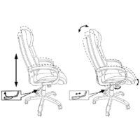 Офисное кресло Бюрократ CH-824 (песочный) - Превью изображения №5 — Интернет-магазин Time-Shop