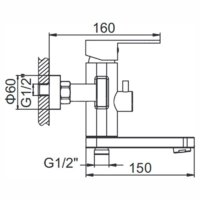 Смеситель Wisent W73216 - Превью изображения №2 — Интернет-магазин Time-Shop