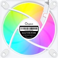 Комплект вентиляторов для корпуса Ocypus Gamma F12 Elite WH ARGB Reverse Blade 3IN1 - Превью изображения №3 — Интернет-магазин Time-Shop