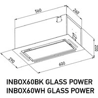 Кухонная вытяжка Meferi INBOX60WH Glass Power - Превью изображения №15 — Интернет-магазин Time-Shop