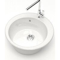 Кухонная мойка MARRBAXX Карельский камень модель 30/G31 (белый) - Превью изображения №2 — Интернет-магазин Time-Shop
