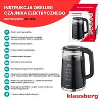 Электрический чайник Klausberg KB-7894 - Превью изображения №10 — Интернет-магазин Time-Shop
