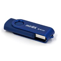 USB Flash Mirex Color Blade Swivel 3.0 64GB 13600-FM3BSL64 - Превью изображения №3 — Интернет-магазин Time-Shop