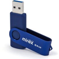 USB Flash Mirex Color Blade Swivel 3.0 64GB 13600-FM3BSL64 - Превью изображения №4 — Интернет-магазин Time-Shop