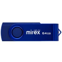 USB Flash Mirex Color Blade Swivel 3.0 64GB 13600-FM3BSL64 - Превью изображения №2 — Интернет-магазин Time-Shop