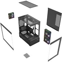 Корпус Powercase Vision Micro M2 ARGB CVMBM2-A3 - Превью изображения №8 — Интернет-магазин Time-Shop