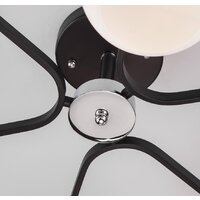 Припотолочная люстра Евросвет 30145/6 (Chrome/Wenge) - Превью изображения №2 — Интернет-магазин Time-Shop