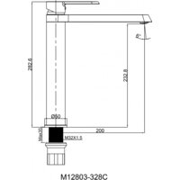 Смеситель Maxonor Pure Life PL11108-8 - Превью изображения №5 — Интернет-магазин Time-Shop