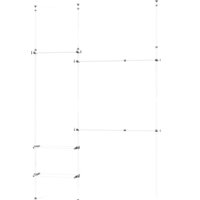 Стойка для одежды Sheffilton SHT-WR22 185710 (белый) - Превью изображения №2 — Интернет-магазин Time-Shop