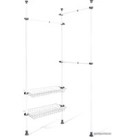 Стойка для одежды Sheffilton SHT-WR22 185710 (белый) - Превью изображения №3 — Интернет-магазин Time-Shop