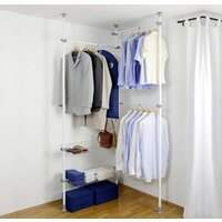 Стойка для одежды Sheffilton SHT-WR22 185710 (белый) - Превью изображения №10 — Интернет-магазин Time-Shop