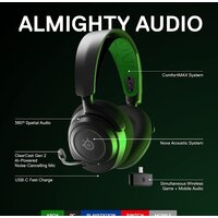 Наушники SteelSeries Arctis Nova 7X Wireless (черный) - Превью изображения №5 — Интернет-магазин Time-Shop