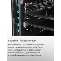 Электрический духовой шкаф MAUNFELD MEOM729PW - Превью изображения №30 — Интернет-магазин Time-Shop