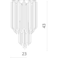 Бра Divinare Frizzante 1683/01 AP-1 - Превью изображения №5 — Интернет-магазин Time-Shop