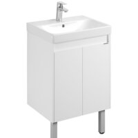  Акватон Тумба под умывальник Сканди Doors 55 1A278801SD010 (белый) - Превью изображения №2 — Интернет-магазин Time-Shop