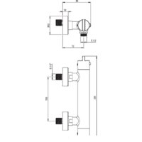 Смеситель Deante Nero BCH N4BT - Превью изображения №5 — Интернет-магазин Time-Shop