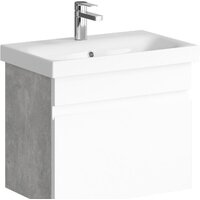 Aqwella Тумба под умывальник Smart 60 SRT0106BS (бетон светлый)