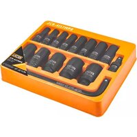 Набор головок слесарных JCB 4157MPB (15 предметов) - Превью изображения №3 — Интернет-магазин Time-Shop