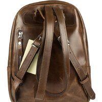 Городской рюкзак Carlo Gattini Anzolla 3040-02 (темно-коричневый) - Превью изображения №3 — Интернет-магазин Time-Shop