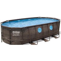 Каркасный бассейн Bestway Power Steel Камень 56716 (549x274x122) - Превью изображения №2 — Интернет-магазин Time-Shop