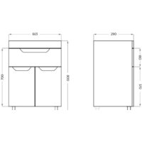  Axus Тумба под умывальник Рино 70 - Превью изображения №8 — Интернет-магазин Time-Shop