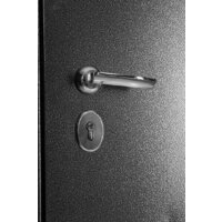 Металлическая дверь Guard MG60 МДФ 87х205 правая (черное серебро/белый ясень) - Превью изображения №9 — Интернет-магазин Time-Shop