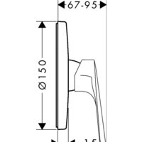 Смеситель Hansgrohe Logis E 71608000 - Превью изображения №2 — Интернет-магазин Time-Shop