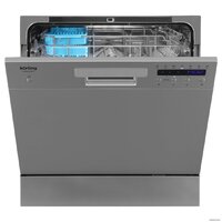 Отдельностоящая посудомоечная машина Korting KDFM 25358 S - Превью изображения №2 — Интернет-магазин Time-Shop