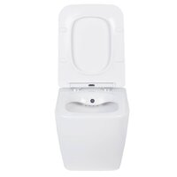 Унитаз подвесной Roxen Cube Bidet 530135-01X Rimless Soft Close с функцией биде - Превью изображения №9 — Интернет-магазин Time-Shop