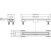 Трап/канал Bonomini L50 6825KX50S - Превью изображения №2 — Интернет-магазин Time-Shop