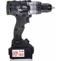 Ударная дрель-шуруповерт KLPRO KLDM18BHX-50 (с 2-мя АКБ, кейс) - Превью изображения №7 — Интернет-магазин Time-Shop