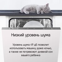 Встраиваемая посудомоечная машина MAUNFELD MLP-08S Light Beam - Превью изображения №29 — Интернет-магазин Time-Shop