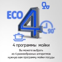 Встраиваемая посудомоечная машина MAUNFELD MLP-08S Light Beam - Превью изображения №16 — Интернет-магазин Time-Shop