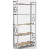 Hype Mebel Квадро 80x200 (белый/дуб галифакс натуральный)