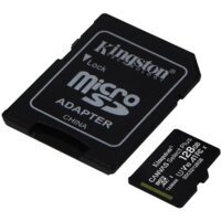 Карта памяти Kingston Canvas Select Plus microSDXC 128GB SDCS2/128GB (с адаптером) - Превью изображения №2 — Интернет-магазин Time-Shop