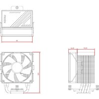 Кулер для процессора ID-Cooling Frozn A400 Black - Превью изображения №8 — Интернет-магазин Time-Shop